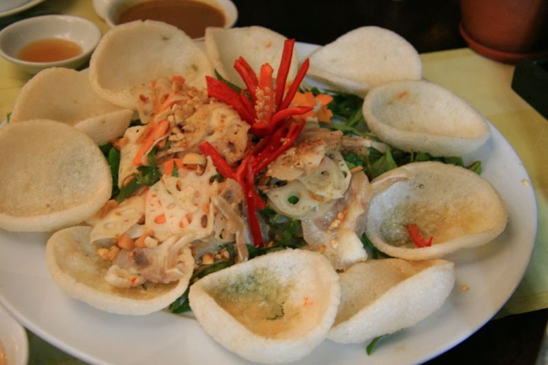 Gỏi tai heo ngó sen