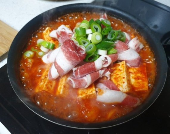 Mực nang kho trứng gà