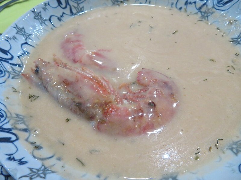 Tôm thẻ kho gừng