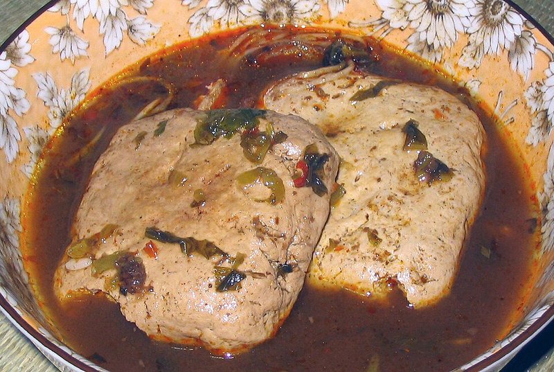 Cá lóc kho nước màu