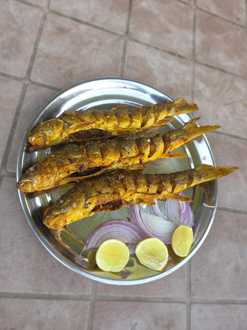 Cá kèo kho tiêu xanh
