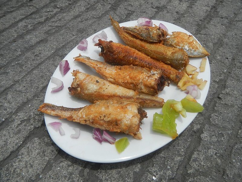 Cá sặc kho gừng già