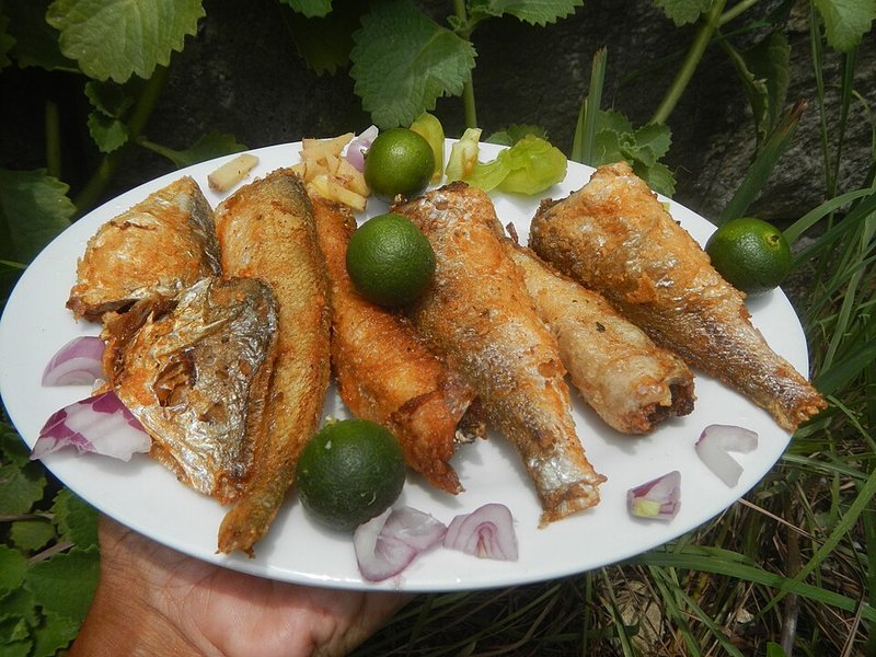 Cá sặc kho ớt hiểm