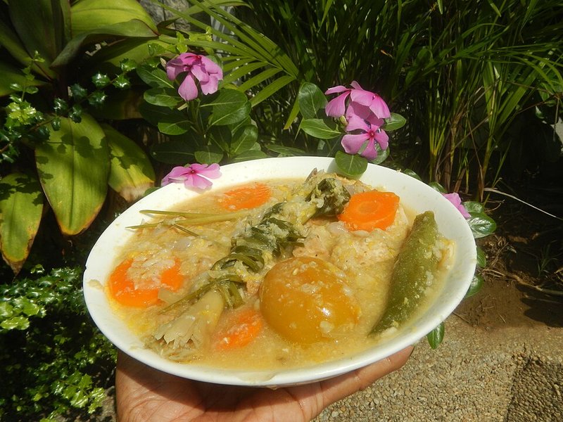 Khoai lang kho chay