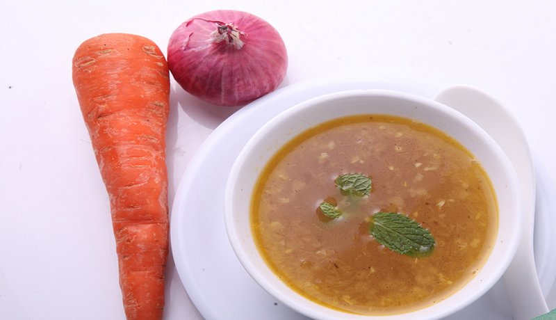 Rau củ hấp chấm mắm