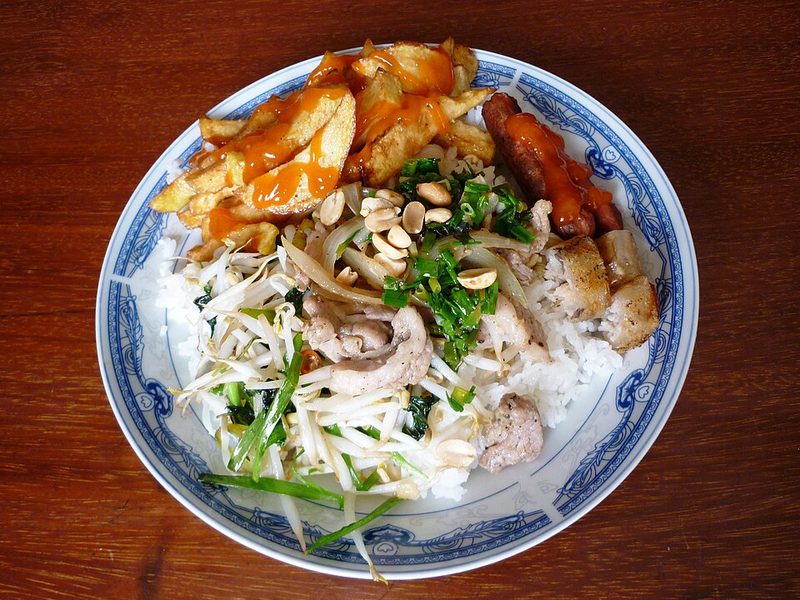 Thịt heo xào sả ớt