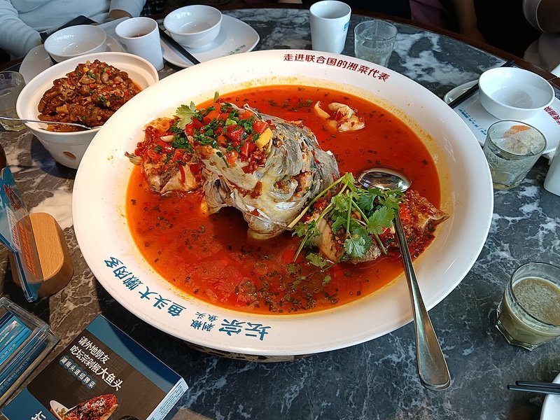 Cá hú xào cải bẹ xanh