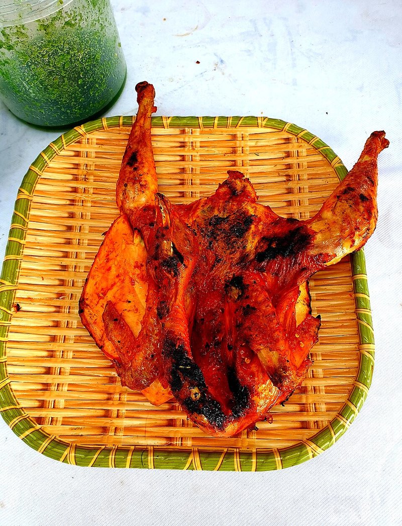 Gà ta trống xào ớt ngọt