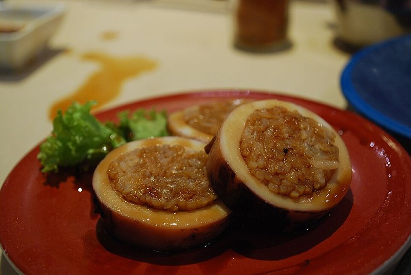 Mực nang xào đậu Hà Lan