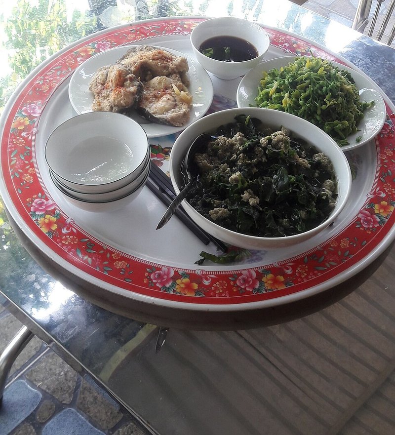 Cá quả xào đậu que