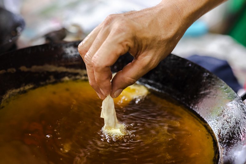 Cua lột xào cải thảo