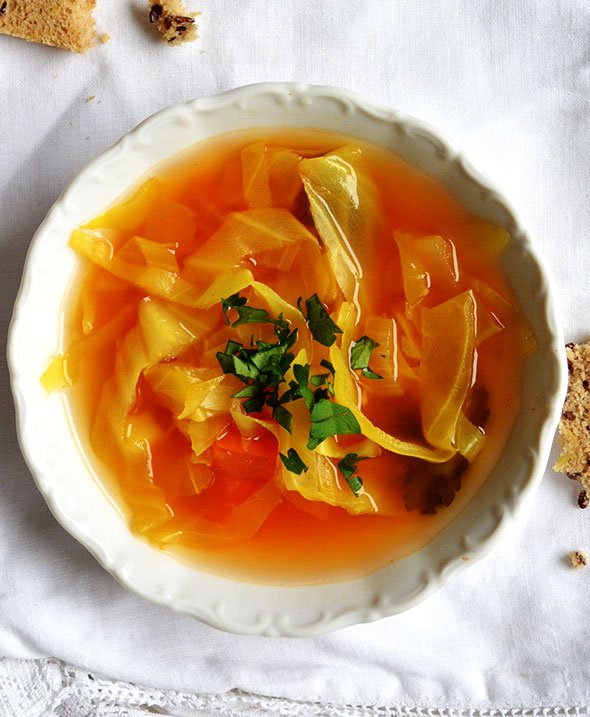 Ốc vặn xào cải thảo