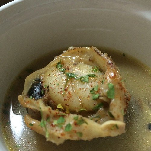 Bạch tuộc xào cải thảo