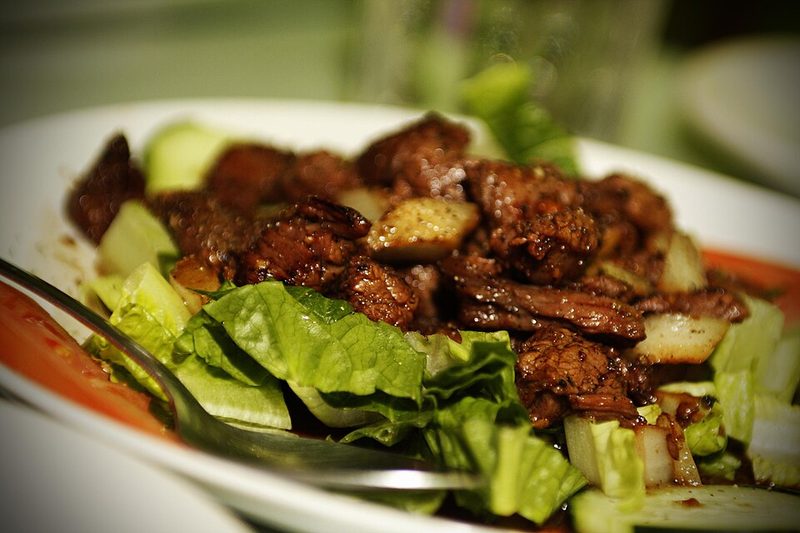 Ếch đồng tươi xào bông cải