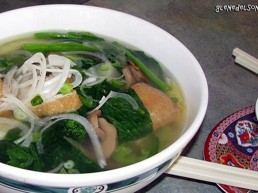 Đậu hũ trắng xào cải thảo